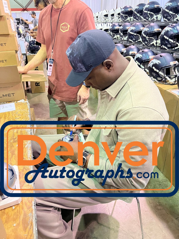 Demarcus Ware Autographed Dallas Cowboys VSR4 Mini Helmet HOF Beckett 56386