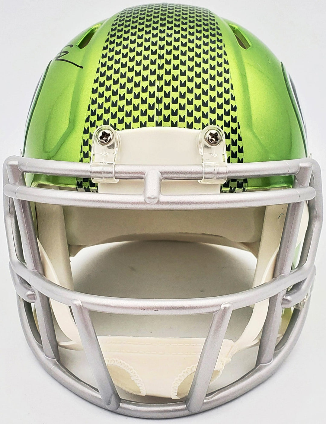 Michael Dickson Signed Seattle Seahawks Flash Green Speed Mini Helmet MCS Holo