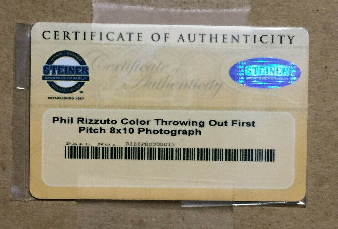 Phil Rizzuto Ny Yankees Signed 8x10 Photo Framed Mint Autograph HOF Steiner COA