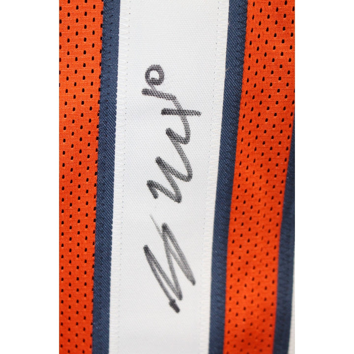 Bo Nix Autographed/Signed Pro Style XL Jersey Orange Beckett Witness 58323