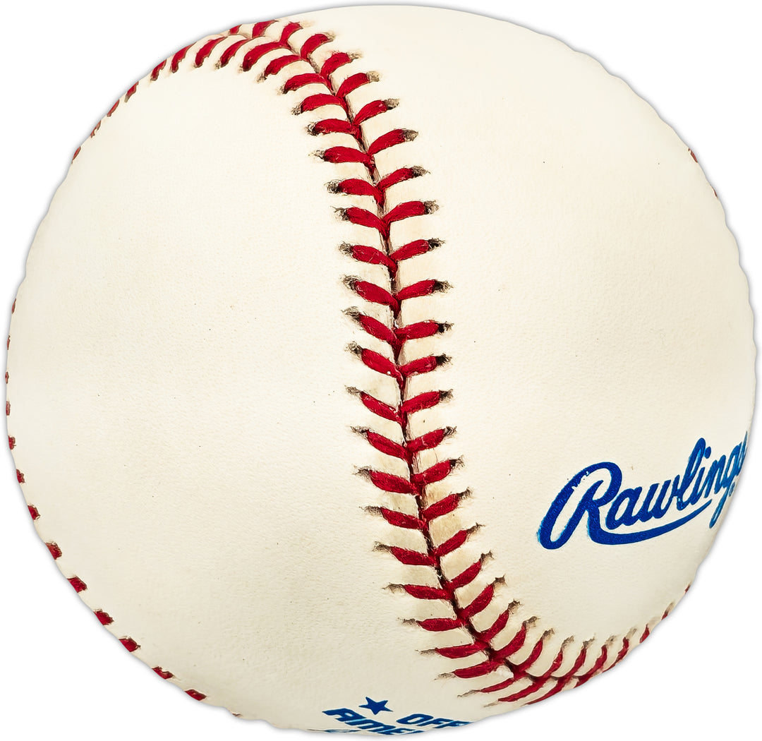 Ichiro Suzuki Autographed AL Baseball Mariners #51 Vintage Beckett QR #BL93538