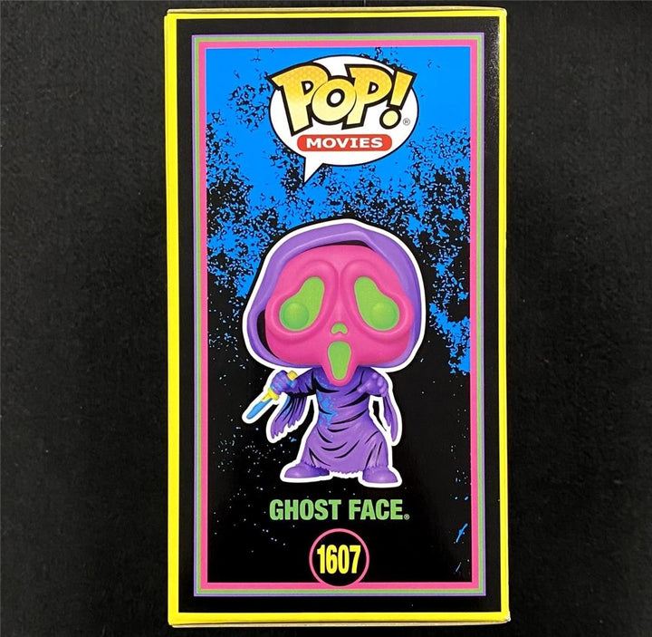 Matthew Lillard & Skeet Ulrich signed Black Light Ghost Face Funko Pop ~ Beckett