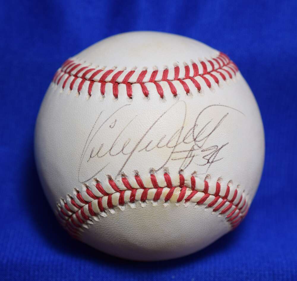 Kirby Puckett Beckett Coa Autograph American League OAL Signed BasebaLL