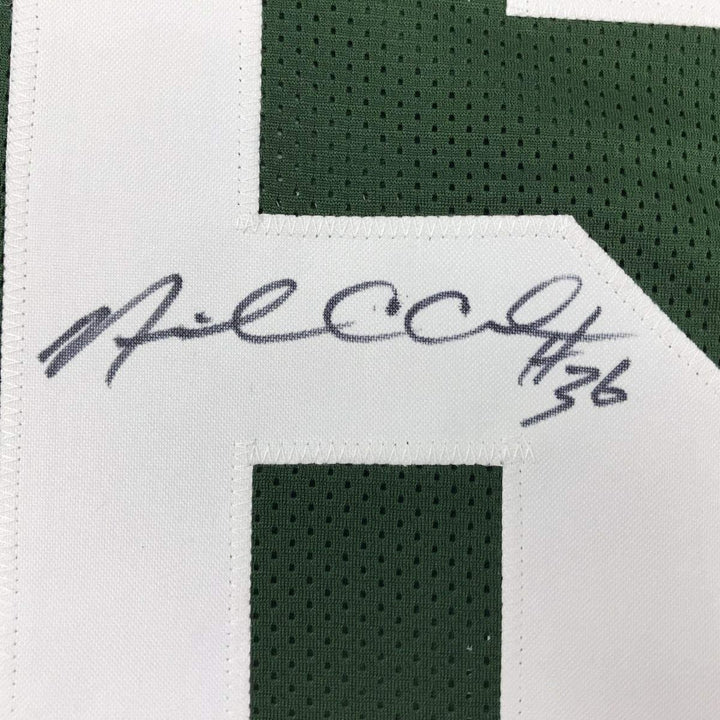 Autographed/Signed NICK COLLINS Green Bay Green Jersey PSA/DNA COA Auto