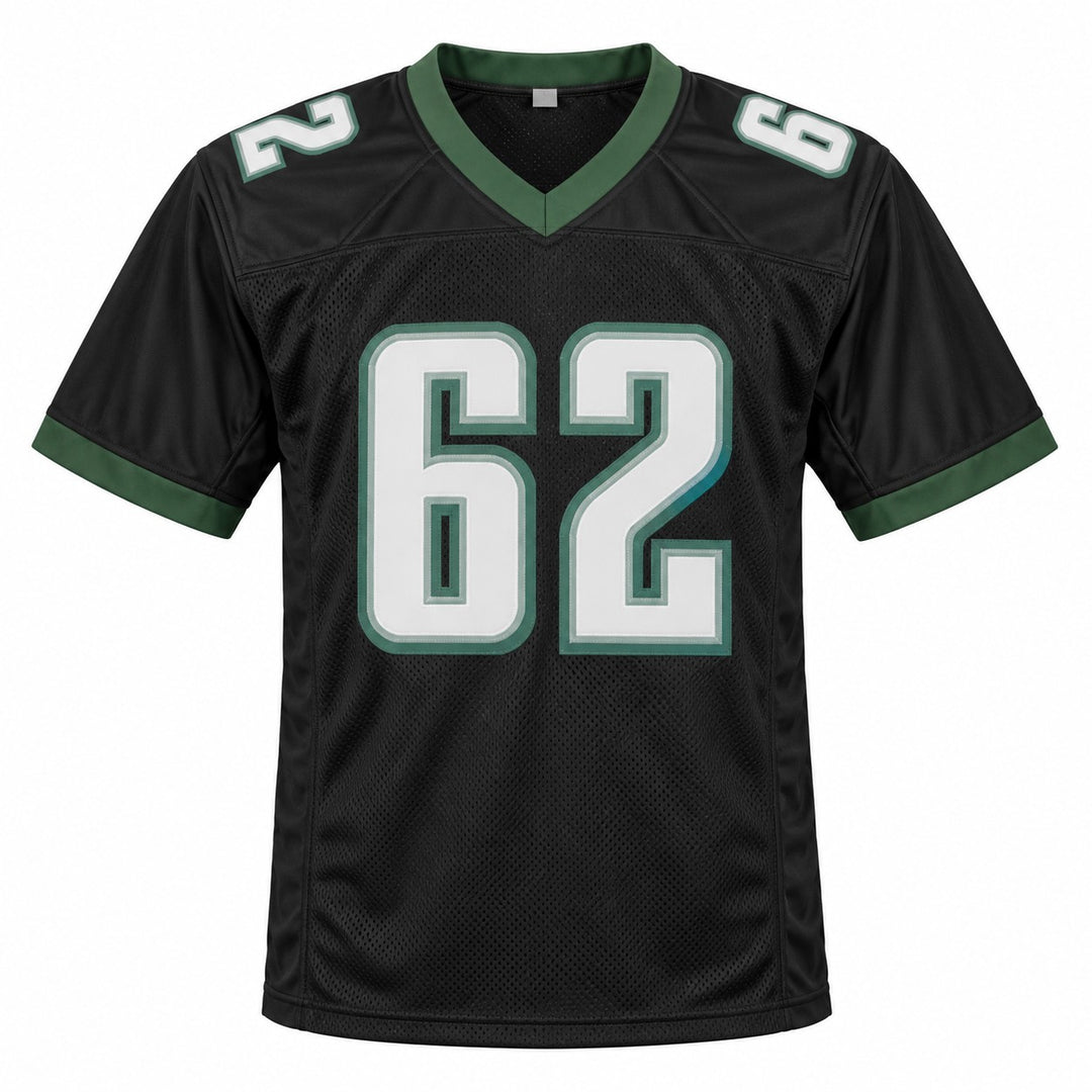 Jason Kelce Signed Philadelphia Eagles Black Jersey PSA/DNA ITP