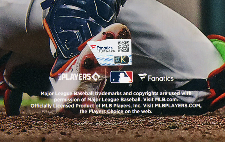 Jasson Dominguez Signed 16x20 Photo New York Yankees Fanatics & MLB Holo