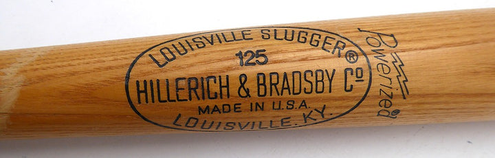 Hank Aaron Autographed Louisville Slugger Bat Atlanta Braves #755 JSA