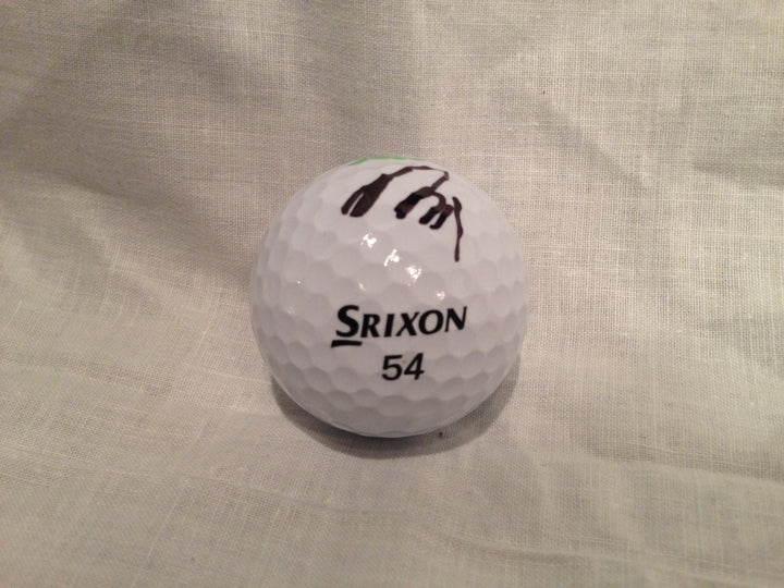 RYO ISHIKAWA SIGNED AUTO GOLF BALL GAME USED Japan Srixon COA **WOW** C