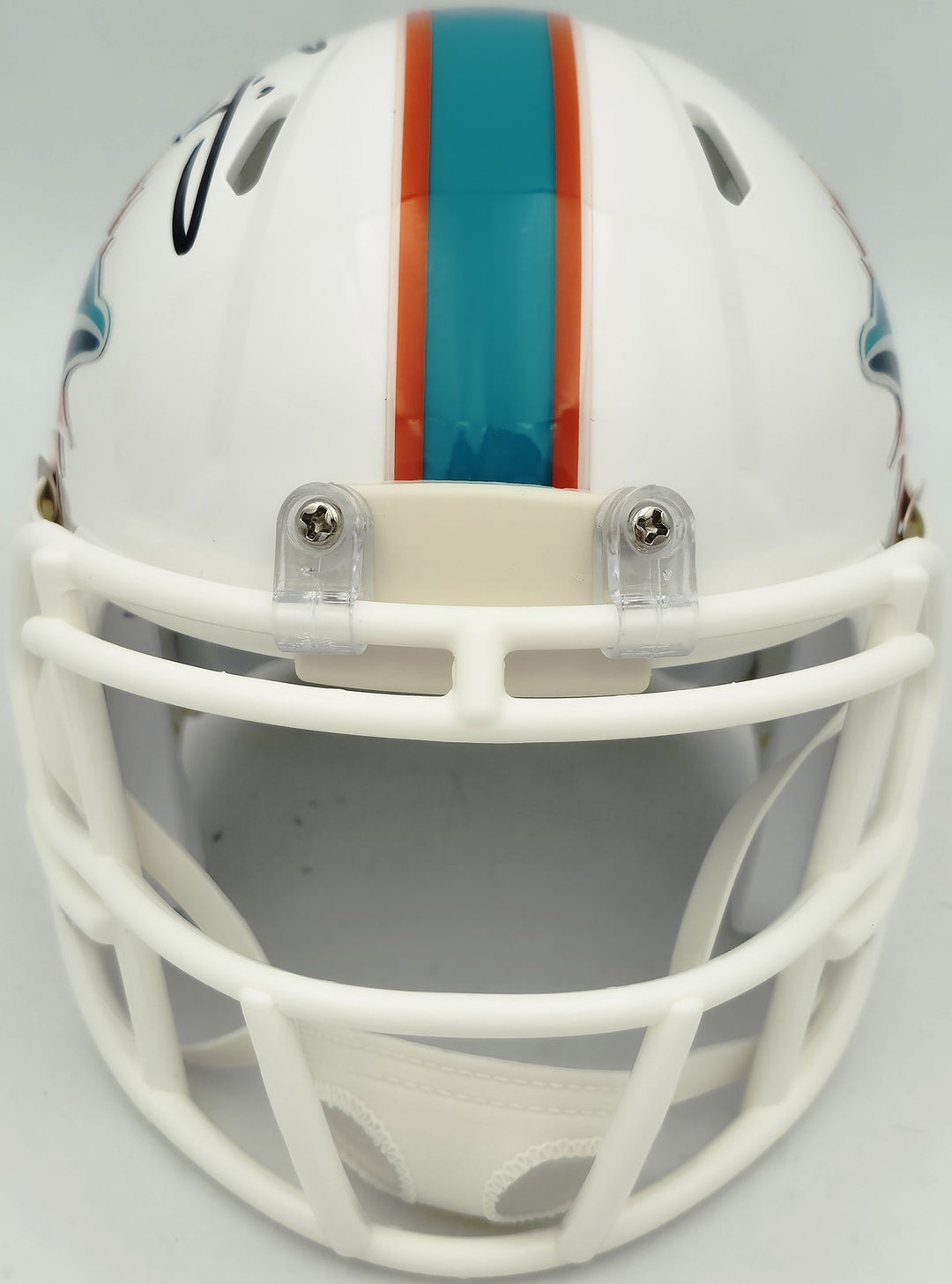 Ricky Williams Signed Miami Dolphins White Speed Mini Helmet JSA