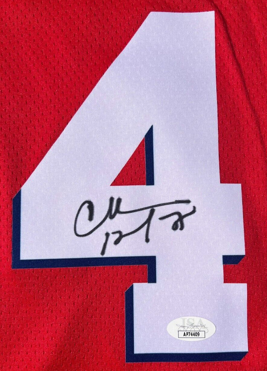 CHARLES BARKLEY SIGNED AUTOGRAPHED PHILADELPHIA 76ERS BASKETBALL JERSEY USA JSA