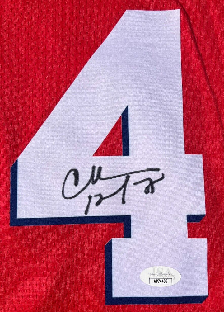 CHARLES BARKLEY SIGNED AUTOGRAPHED PHILADELPHIA 76ERS BASKETBALL JERSEY USA JSA