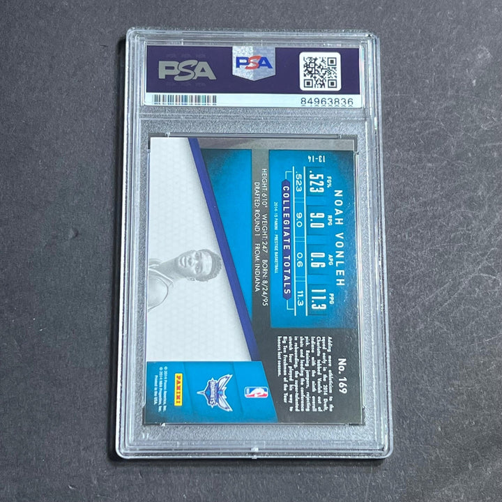 2014-15 Panini Prestige #169 Noah Vonleh Signed Card AUTO PSA/DNA Slabbed RC Hor