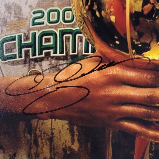 READ Ray Allen signed Boston Celtics 11x14 photo autograph PSA ~ (CREASED)