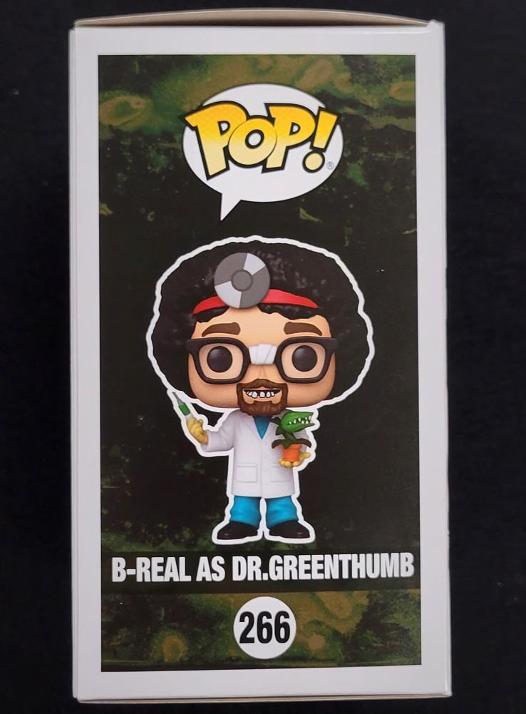 B-Real signed Cypress Hill Greenthumb Funko Pop! figure autograph (B) ~ PSA/DNA