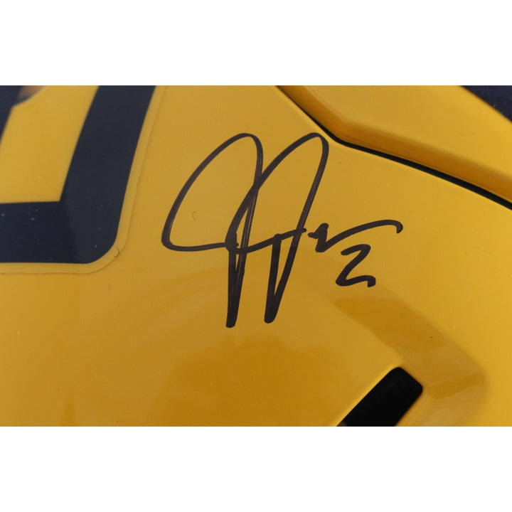 Justin Jefferson Autographed LSU Tigers SpeedFlex Helmet Beckett WIT 57901