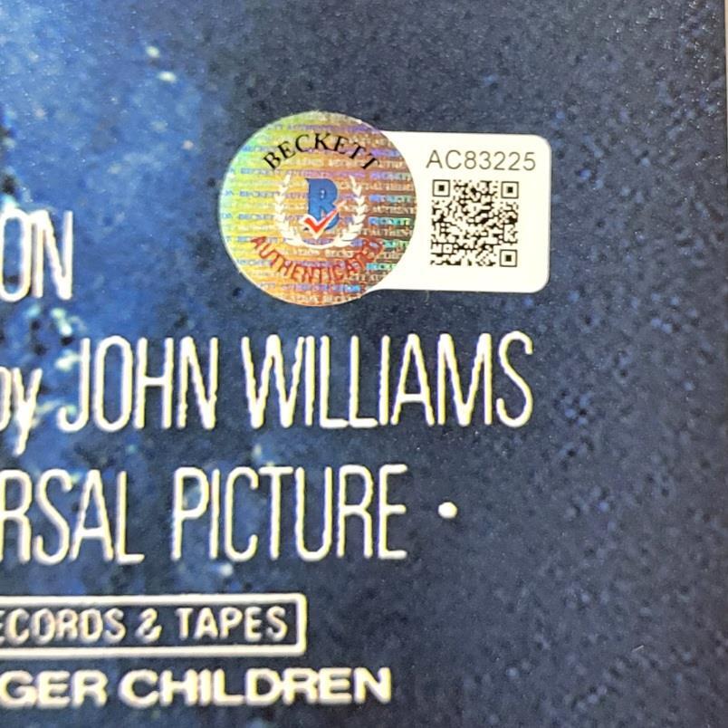 Steven Spielberg signed Jaws 12x18 photo poster autograph ~ Beckett BAS