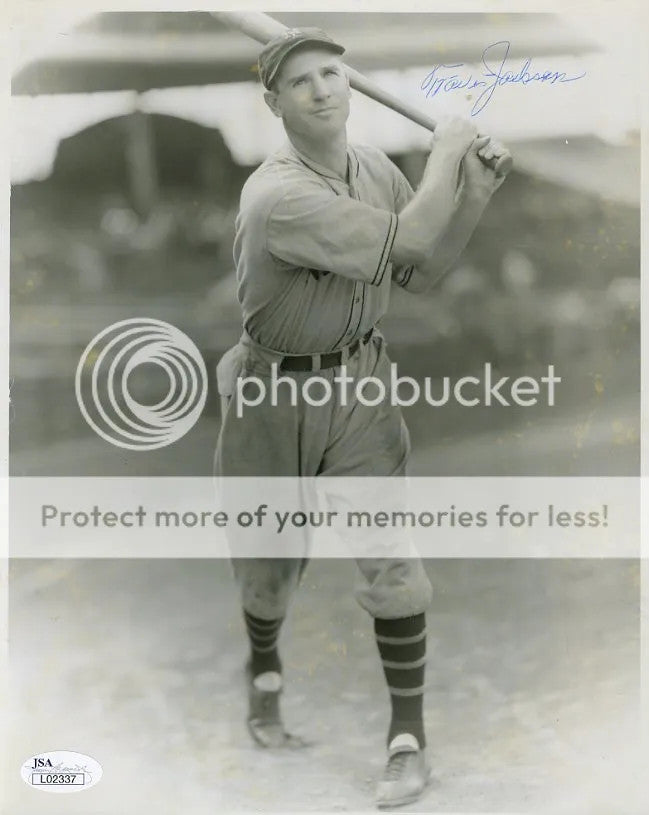 Travis Jackson Jsa Authenticated Signed 8x10 Photo Autograph