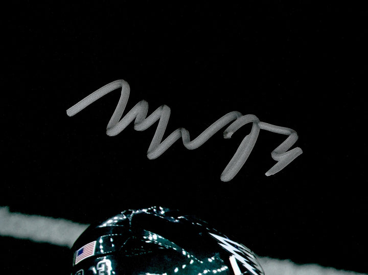 Milton Williams Auto 16x20 Photo Eagles Super Bowl LIX Sack Patrick Mahomes BAS