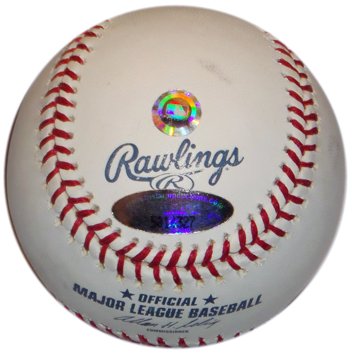 KOYIE HILL SIGNED OML BASEBALL DODGERS AZ DIAMONDBACKS CHICAGO CUBS MARLINS AUTO