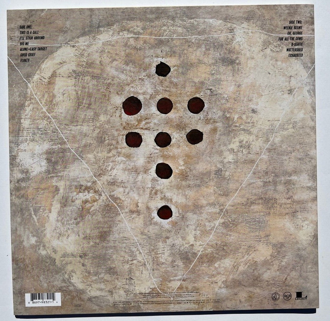 FOO FIGHTERS SIGNED SELF TITLED GUN VINYL RECORD DAVE GROHL +2 PSA/DNA