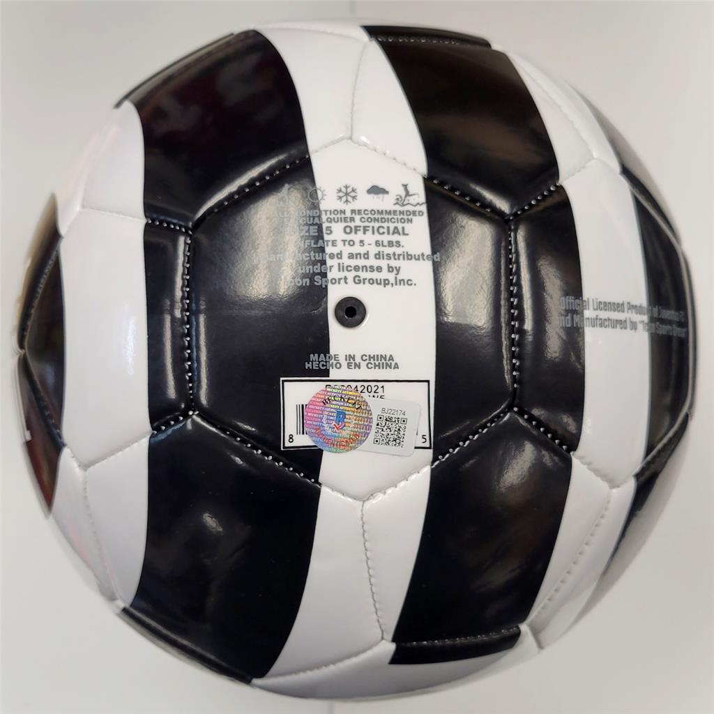Giorgio Chiellini signed Adidas Soccer Ball Juventus LAFC autograph Beckett BAS