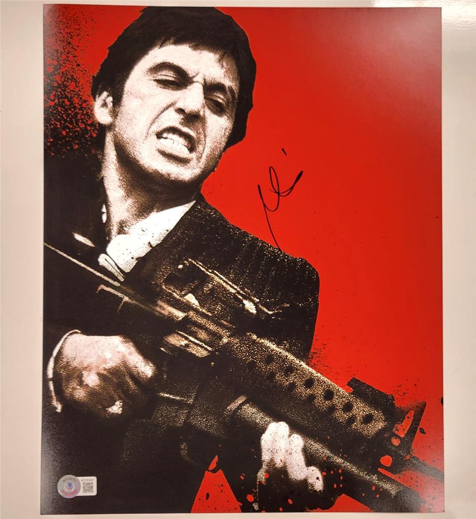 Al Pacino signed Scarface 11x14 photo #7 autograph (B) ~ Beckett BAS Holo