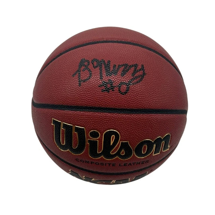 Brandon Murray Georgetown Hoyas Autographed NCAA Wilson Replica Basketball Inscribed "#0" (CX Auth)
