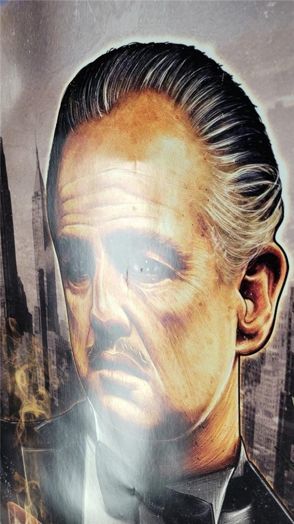 Al Pacino signed The Godfather 24x36 poster autograph Corleone (B) ~ Beckett BAS