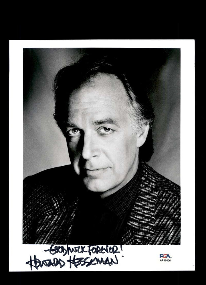 Howard Hesseman PSA DNA Coa Signed 8x10 Photo Les Nessman Autograph WKRP