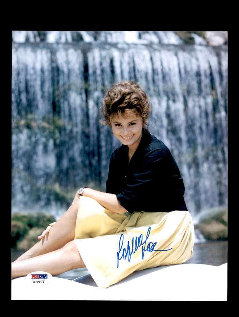 Sophia Loren PSA DNA Coa Signed 8x10 Photo Autograph 4