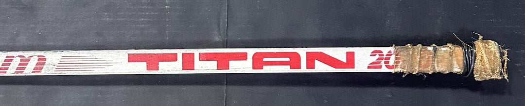 Denis Potvin Game Used TPM 2020 Titan Ultraglass Hockey Stick 1983 Islanders COA