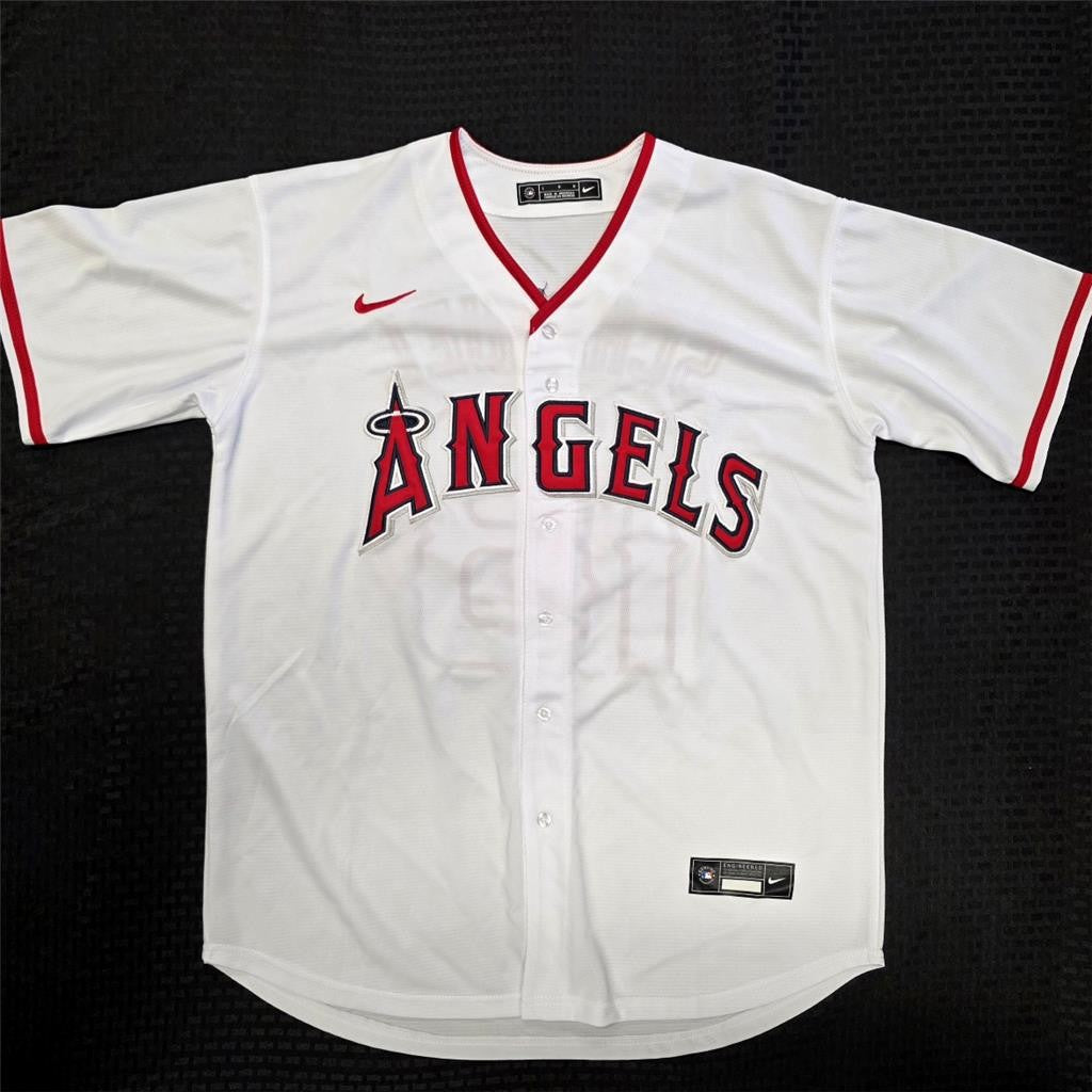 Nolan Schanuel signed Angels Jersey autograph ~ Beckett BAS