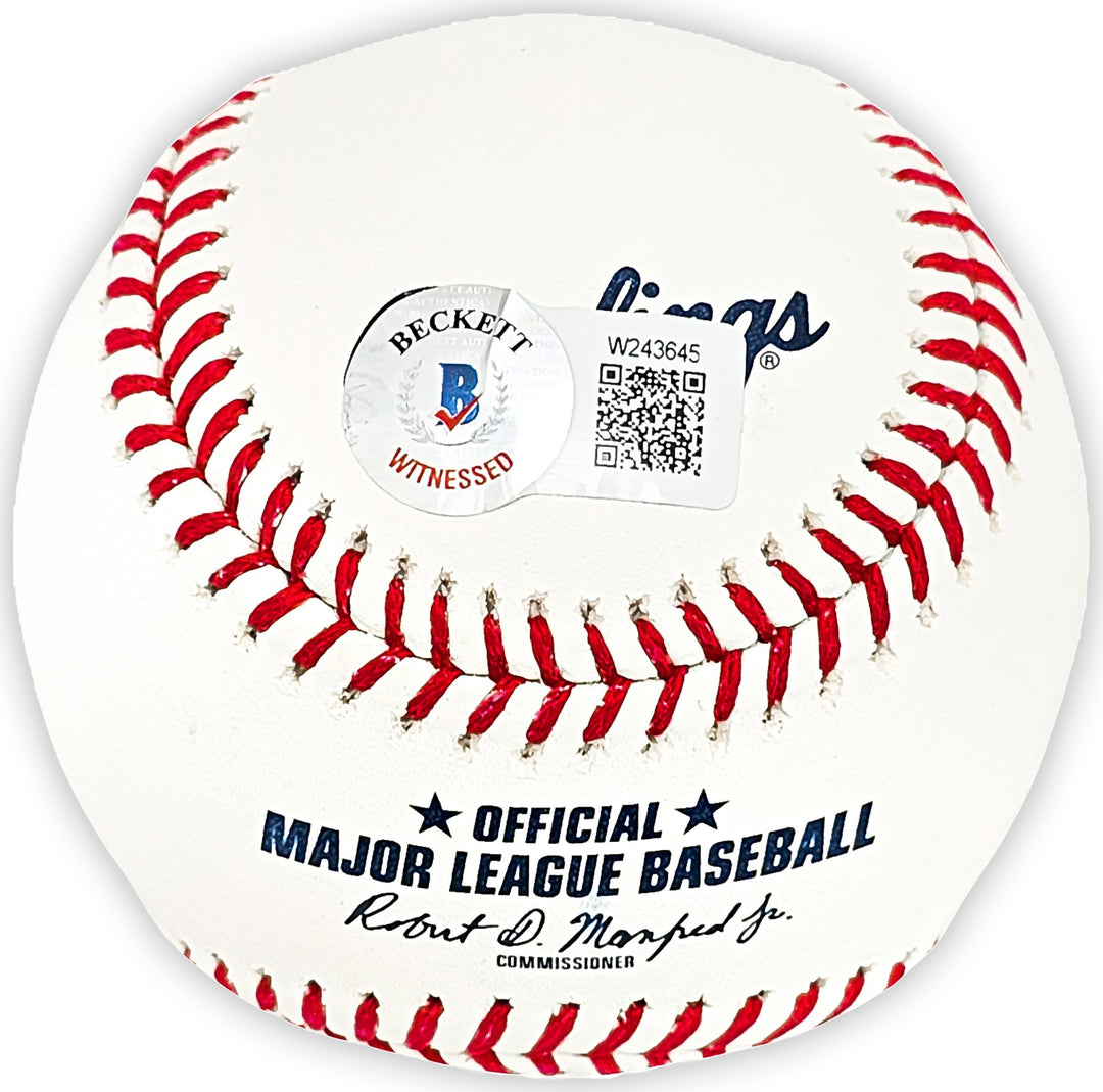Ken Griffey Jr. Signed Official MLB Baseball Mariners "97 AL MVP" Beckett Wit