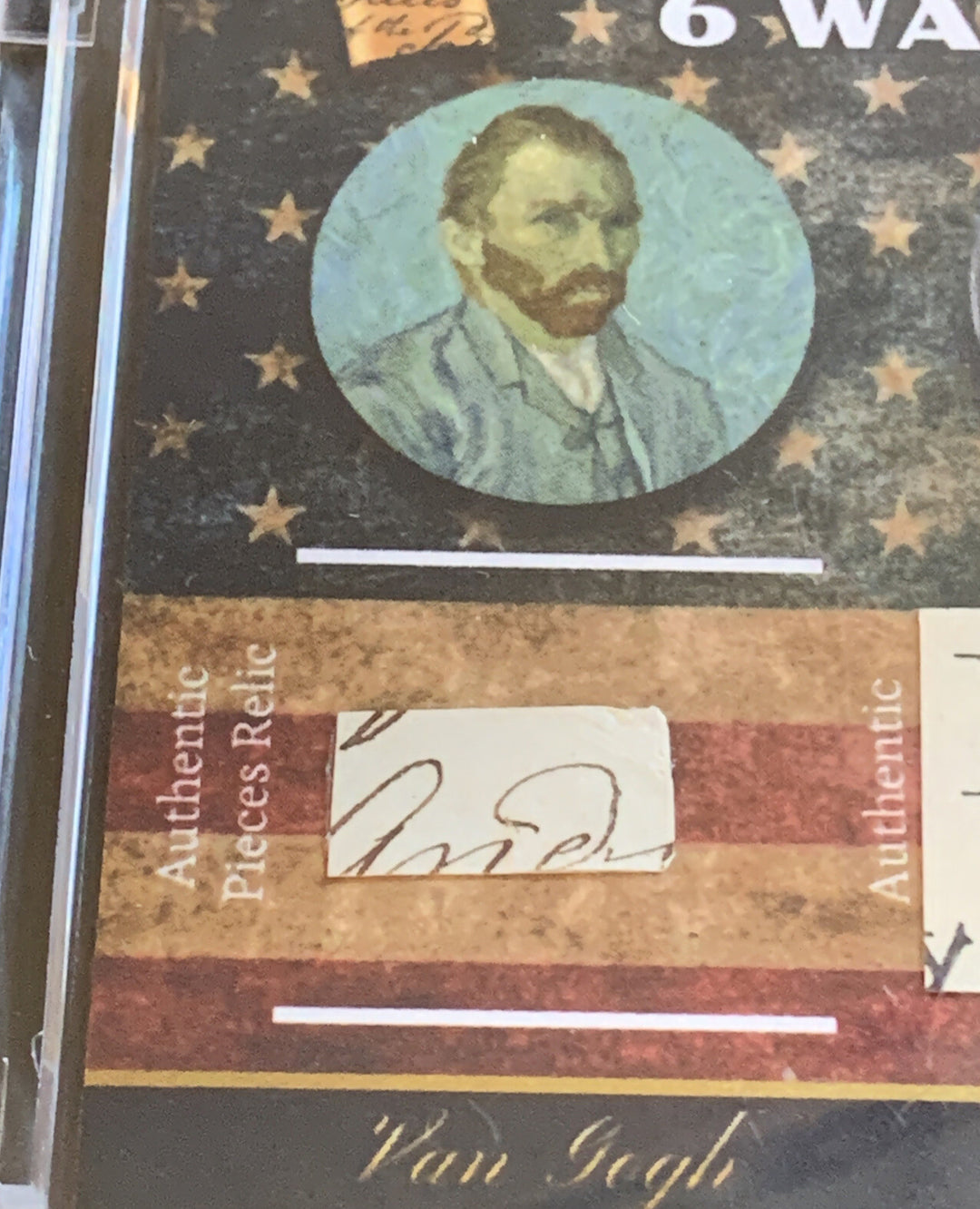 2022 Pieces of Past Relic 6 Way Painters Van Gogh Picasso Monet Munch Renoir