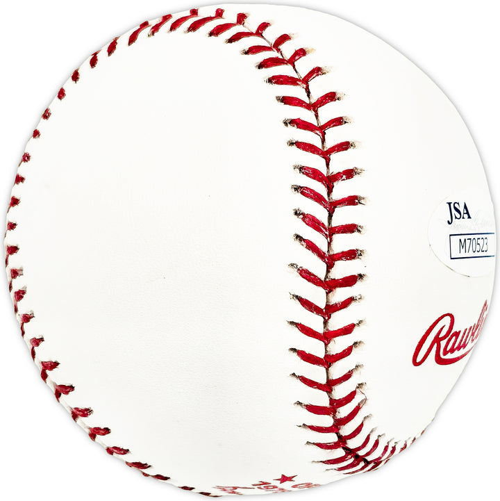 Don Gullett Autographed 1978 WS MLB Baseball Yankees WS Champs 1977 JSA M70523