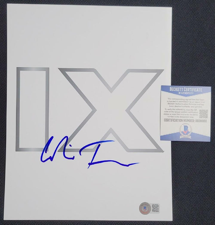 Colin Trevorrow signed Star Wars Episode IX 8.5x11 Photo ~ Beckett BAS COA