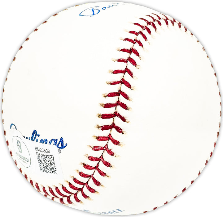 Paul Henrichs Signed Official MLB Baseball Boston Red Sox Beckett QR #BM25508