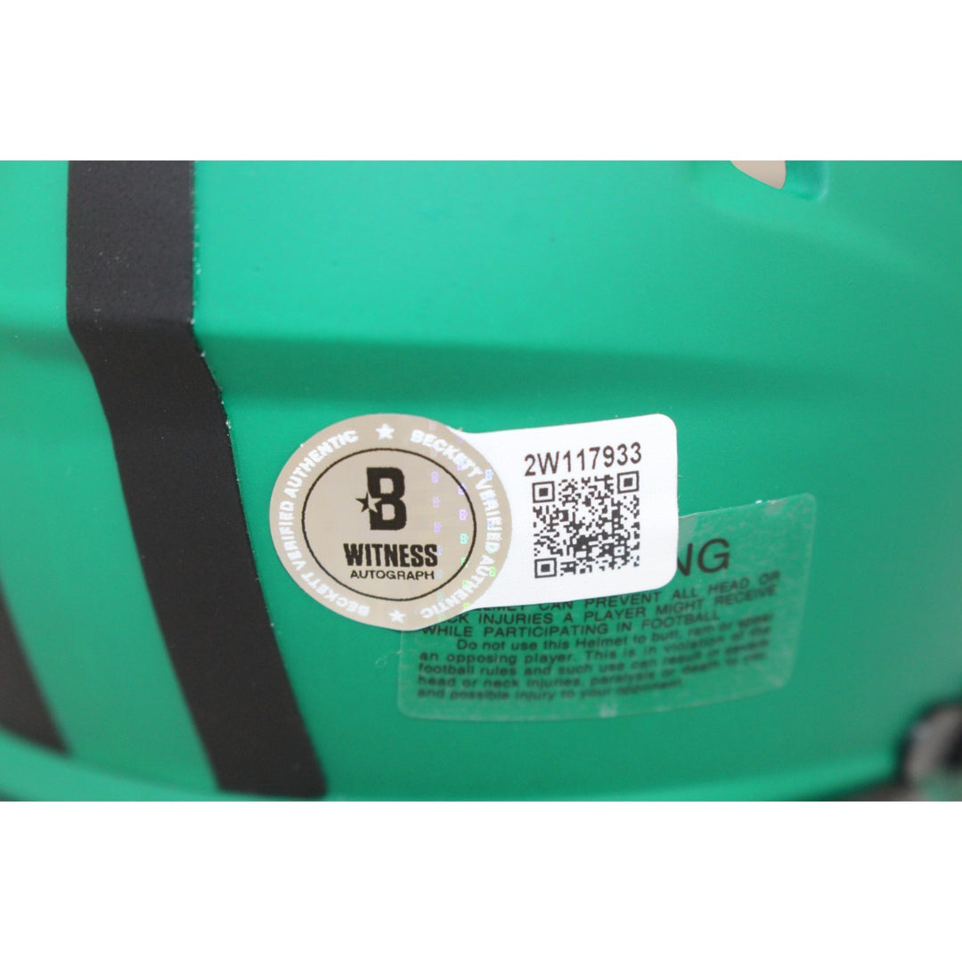 Sterling Sharpe Autographed Green Bay Packers Mini Helmet Rave Beckett 50913