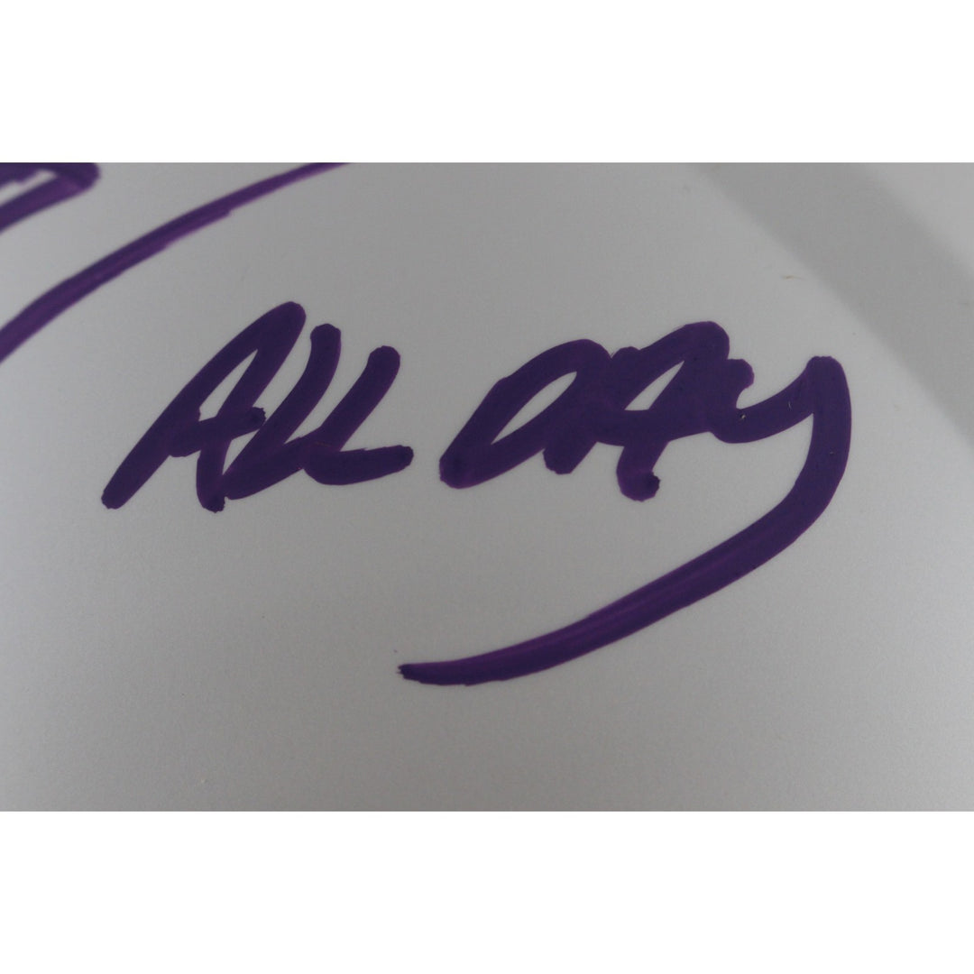 Adrian Peterson Signed Minnesota Vikings Pro 24 Alt Helmet All Day Beckett 50170