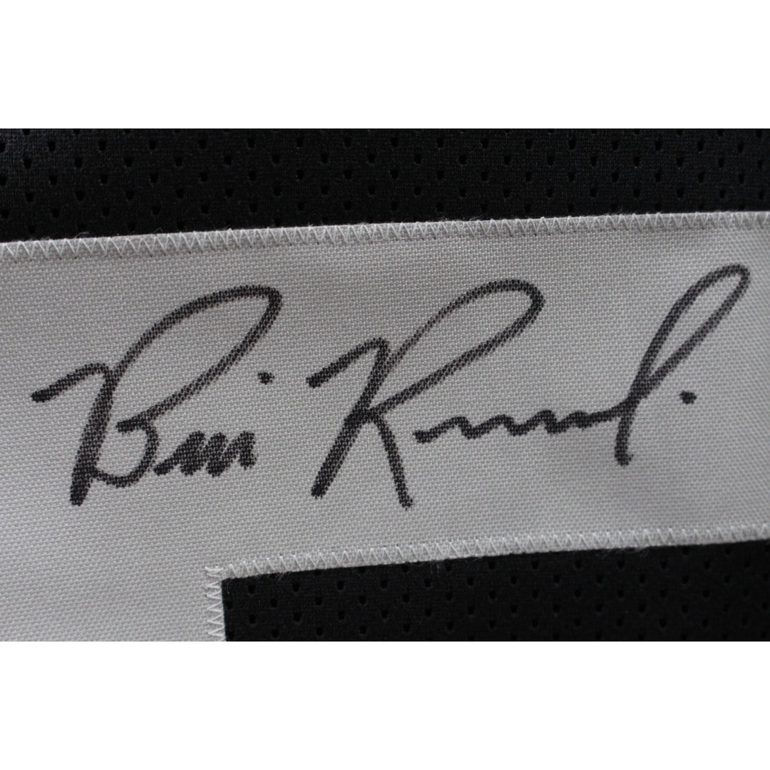 Bill Romanowski Autographed Pro Style Black XL Jersey Beckett Witness 50827