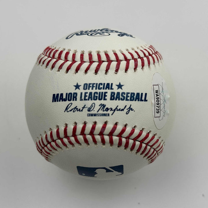 Autographed/Signed Steve Garvey Rawlings Baseball ROML JSA COA Auto