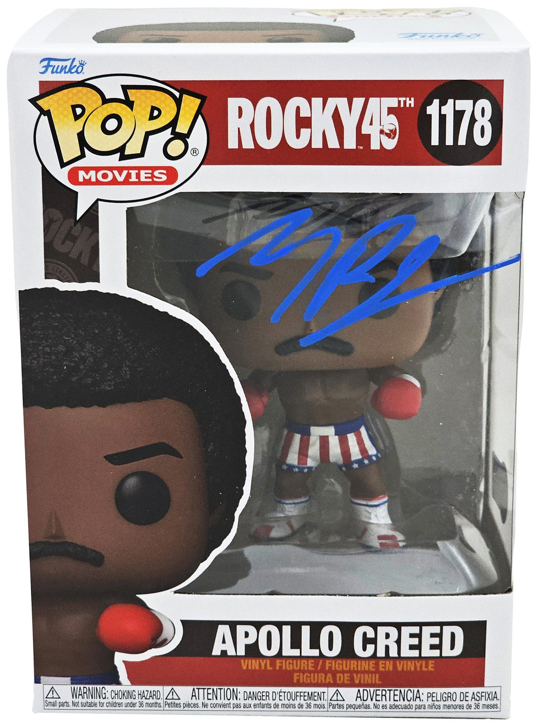 Michael B. Jordan Autographed Signed Funko Pop Vinyl Figurine Beckett Witness