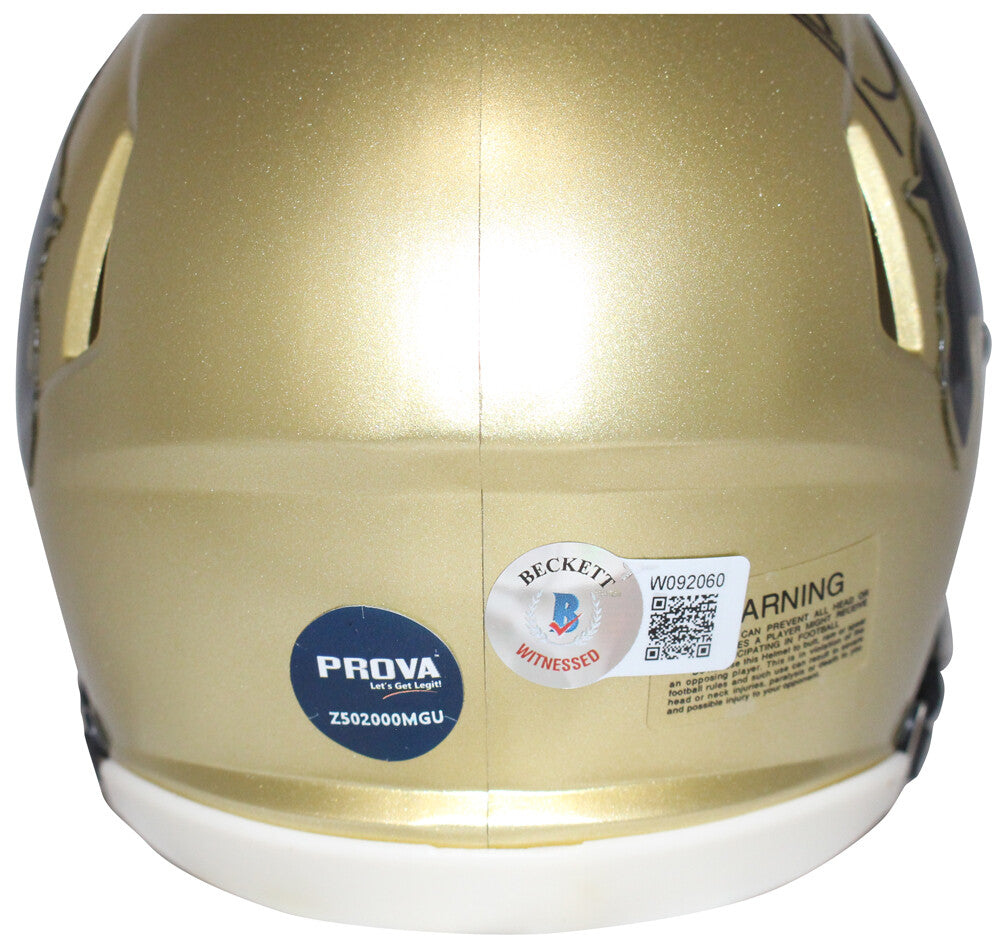 Kordell Stewart Autographed Colorado Buffaloes Mini Helmet Beckett 40617