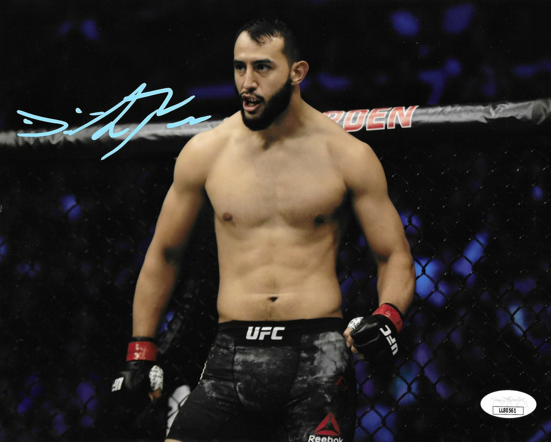 Dominick Reyes Autographed 8x10 Photo Photo JSA COA UFC The Devastator Signed