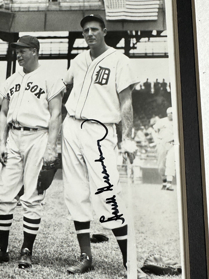 1937 All-Star game Team Signed photo Joe DiMaggio Hank Greenberg 5 Auto Psa Coa
