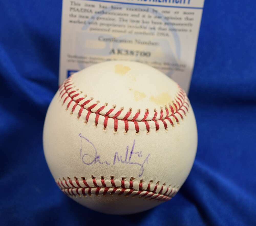 Don Mattingly PSA DNA Coa Autograph Major League Signed Baseball