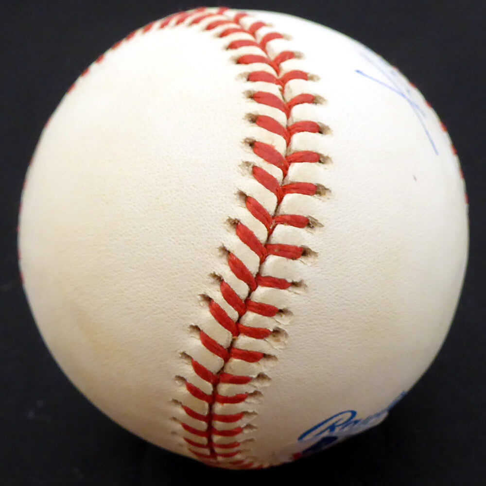Bud Metheny Signed AL Baseball New York Yankees "#3" Beckett #F27159