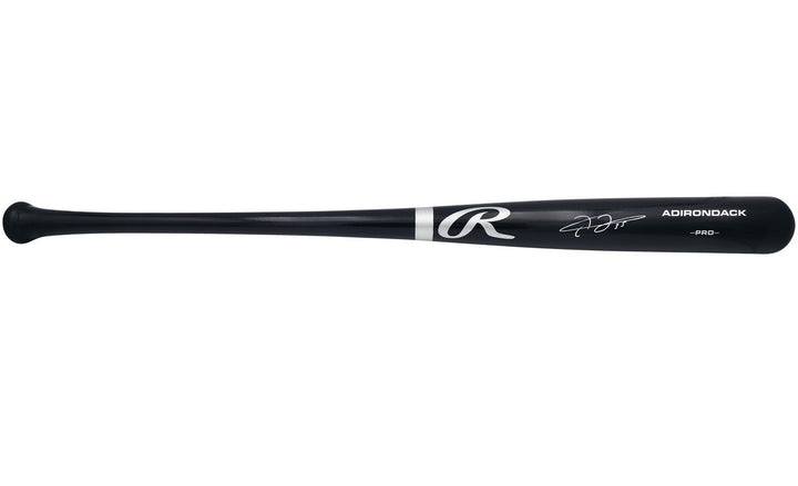 Frank Thomas Signed Black Rawlings Adirondack Baseball Bat White Sox Beckett Wit