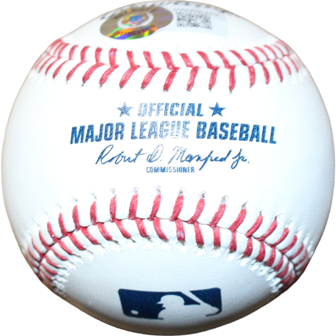 Robin Yount Signed Milwaukee Brewers OML Baseball 82 Gold Glove BAS 40749