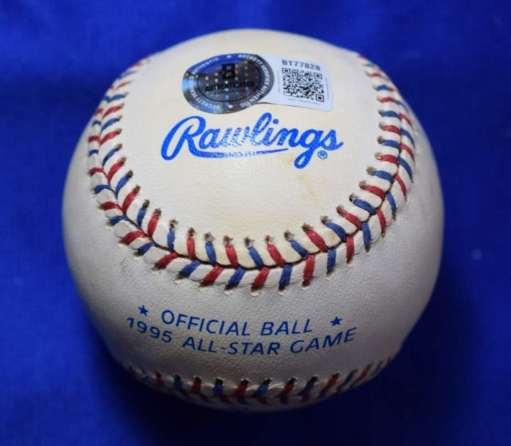 Jim Edmonds Beckett BAS Autograph 1995 All Star Game Signed Baseball